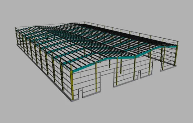 CADRE DE STRUCTURE EN ACIER