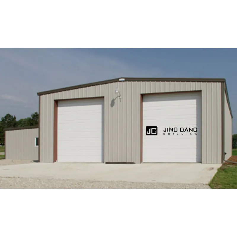 Entrepôt préfabriqué de structure préfabriquée de hangar extérieur 50 x 100 en acier