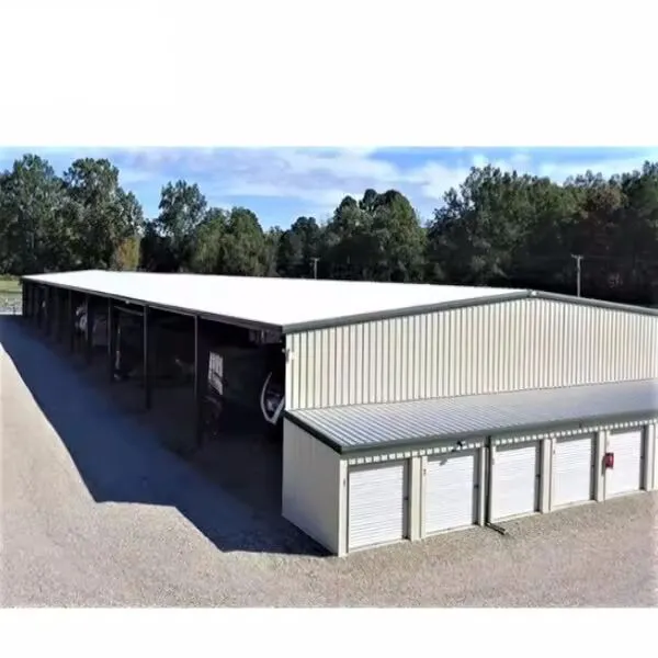 Entrepôt industriel de conception adaptée aux besoins du client par stockage en acier de tôle d'acier ondulé de bâtiments de sports 30x15