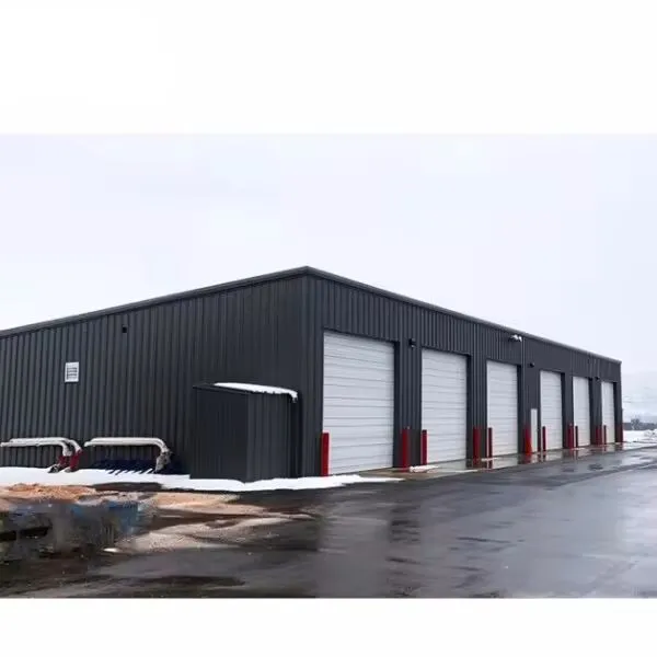 Entrepôt industriel de conception adaptée aux besoins du client par stockage en acier de tôle d'acier ondulé de bâtiments de sports 30x15