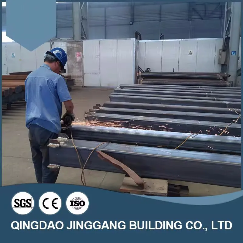 Atelier préfabriqué d'entrepôt de bâtiment de structure métallique de 27.5Mx10.5Mx5.0M