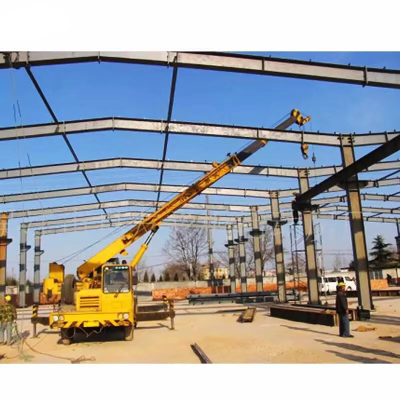 Atelier de stockage préfabriqué en métal de construction de bâtiment de cadre de structure métallique de Qingdao JG