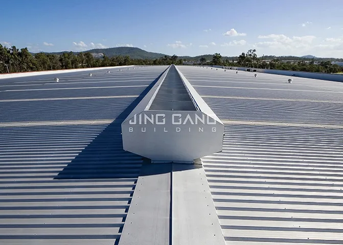 Solutions de ventilation pour les bâtiments à structure métallique