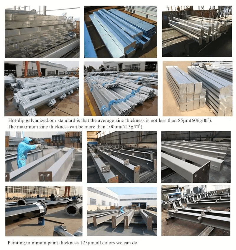 CADRE DE STRUCTURE EN ACIER